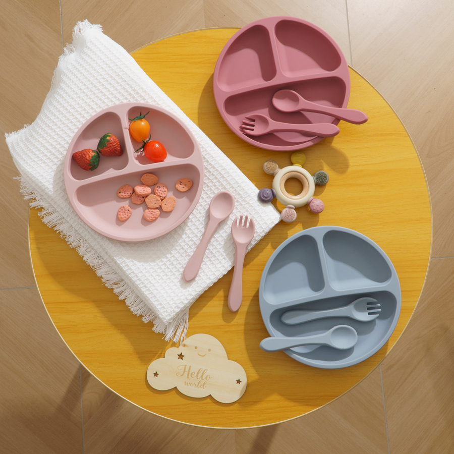3PCS Children's Tableware Set  - Baby Food Eating avis et prix