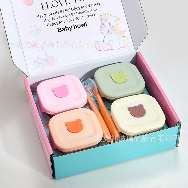 Reusable Square Silicone Baby  - Baby Food Storage avis et prix