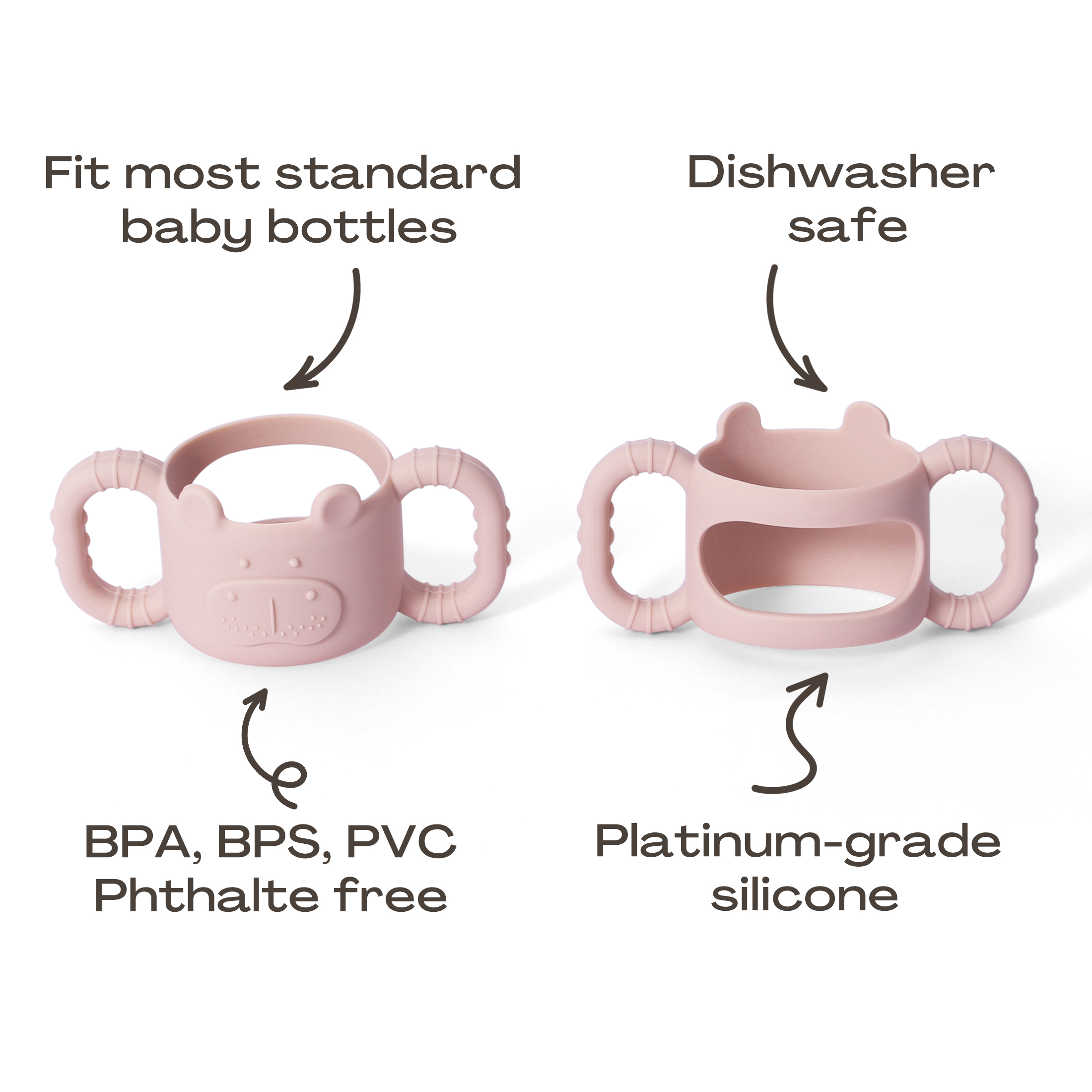 1pcs Silicone Baby Bottle Hand - Baby Food Bottle avis et prix
