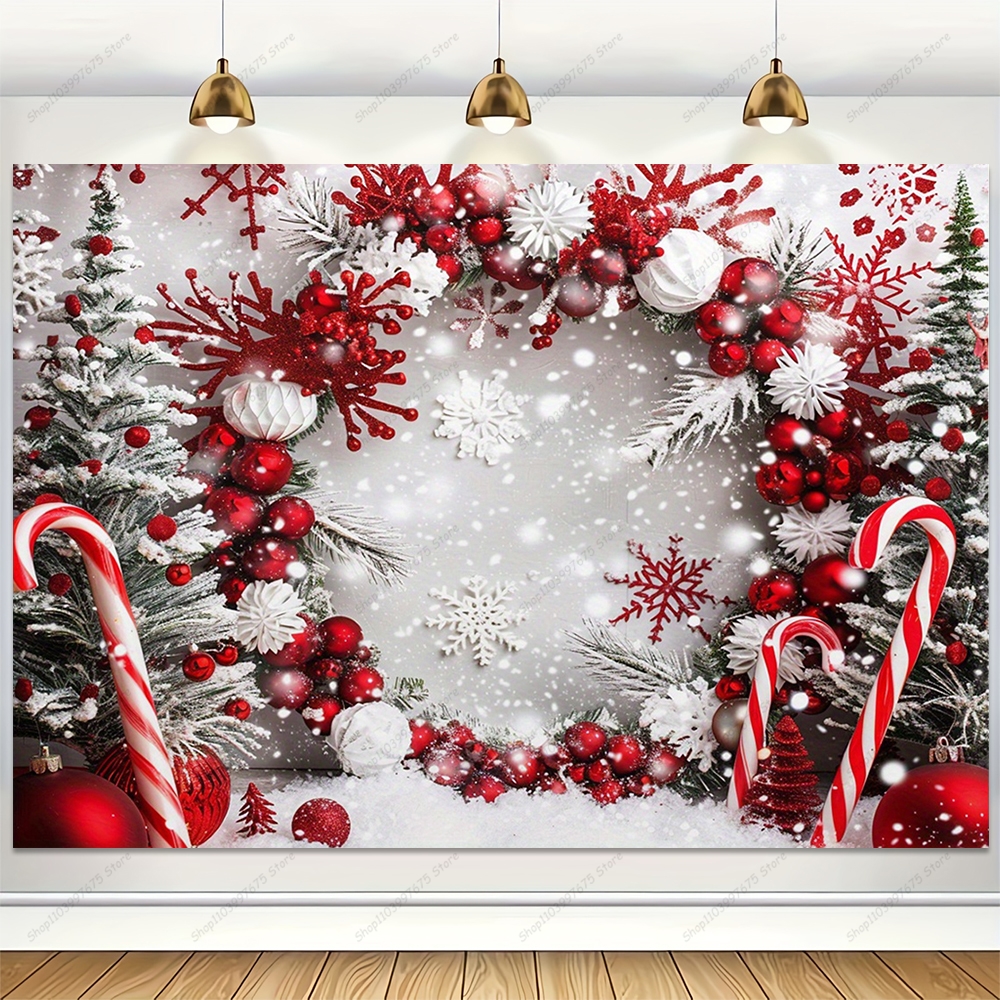 Merry Christmas Backdrop Xmas  - Baby Xmas Food avis et prix