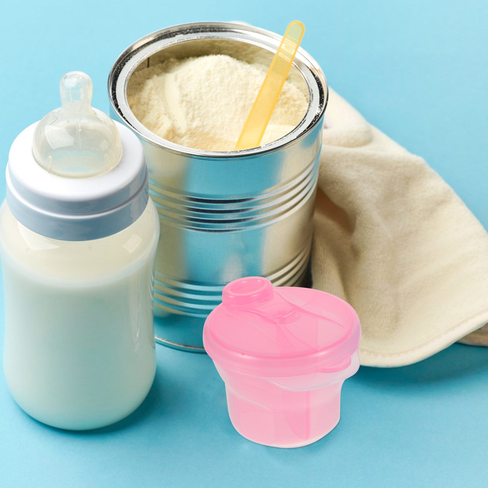 4Pcs Milk Powder Dispenser Rot - Snack Container Travel avis et prix