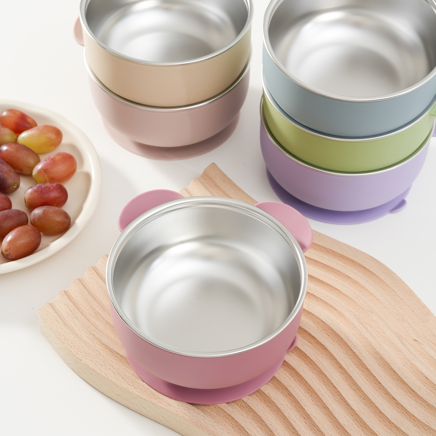 1PC Removable Silicone Stainle - Baby Food Weaning avis et prix