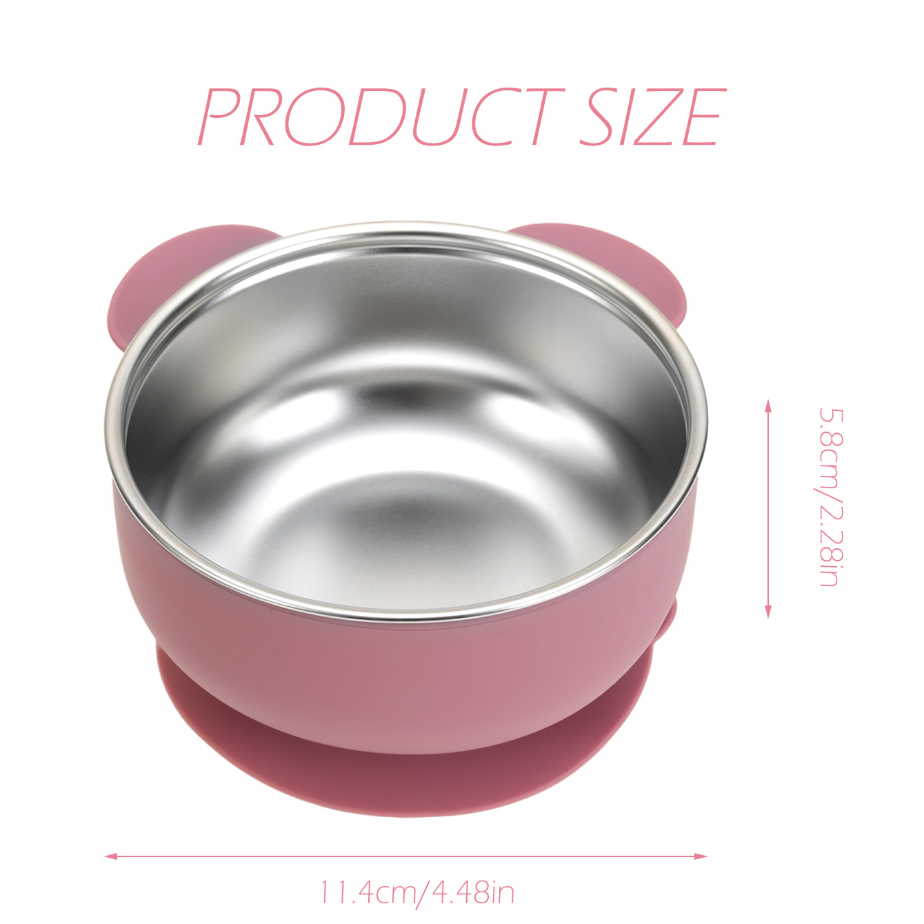 1PC Removable Silicone Stainle - Baby Food Weaning avis et prix