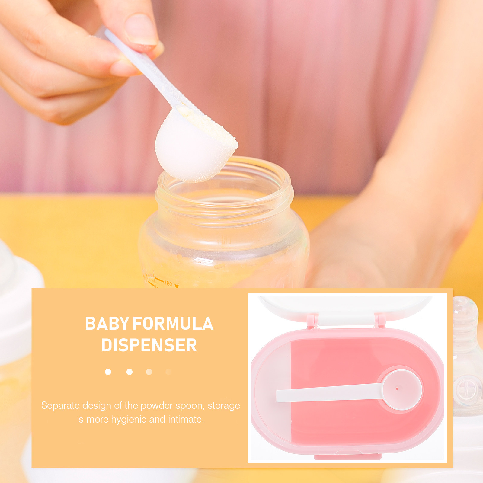 Travel Milk Powder Container S - Snack Container Travel avis et prix