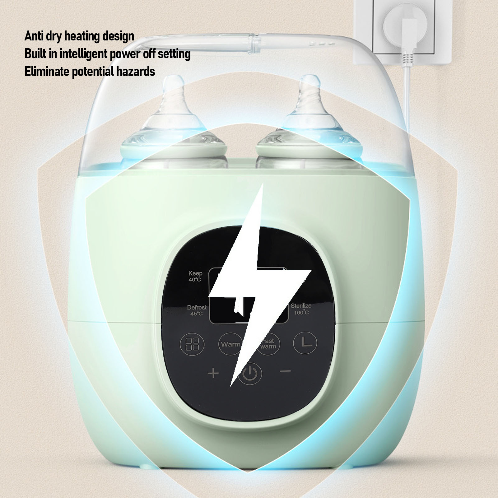 Baby Bottle Warmer 200W PP Mul - Baby Food Bottle avis et prix