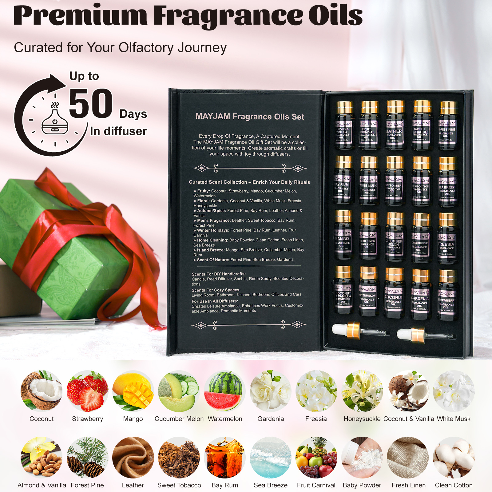 MAYJAM 20pcs Fragrance Oil Gif - Baby Food Oil avis et prix