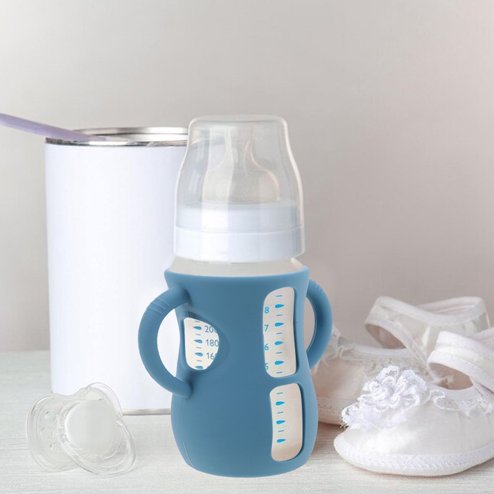 2Pcs Silicone Feeding Bottle S - Baby Food Bottle avis et prix