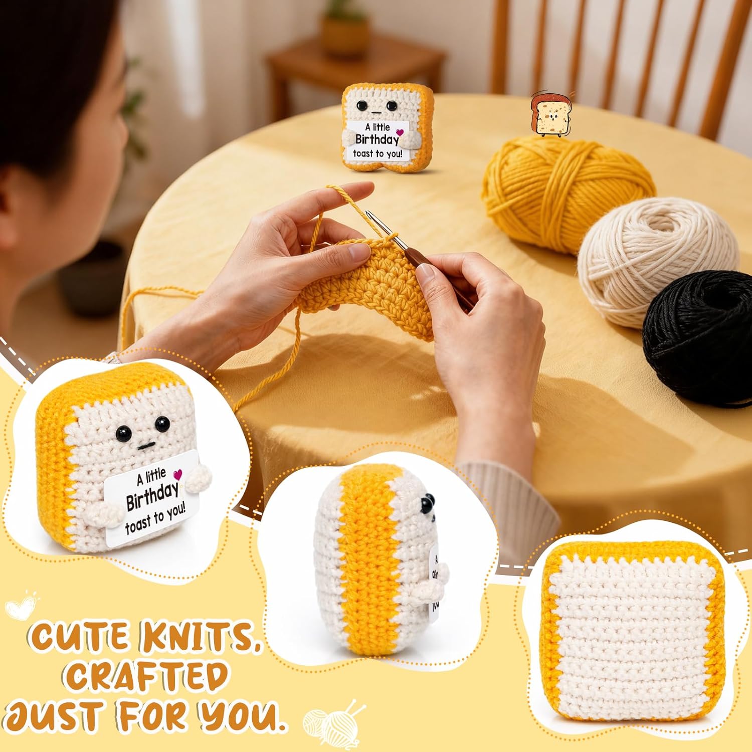 1 Piece of Fun Handmade Croche - Baby Xmas Food avis et prix