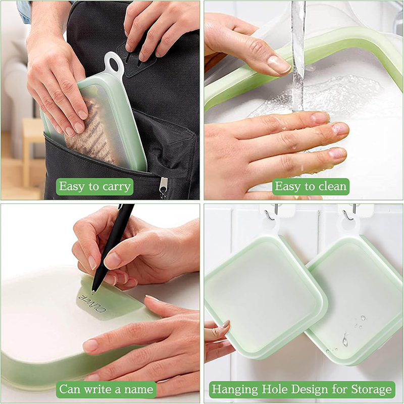 Silicone Sandwich Toast Bento  - Snack Container Travel avis et prix