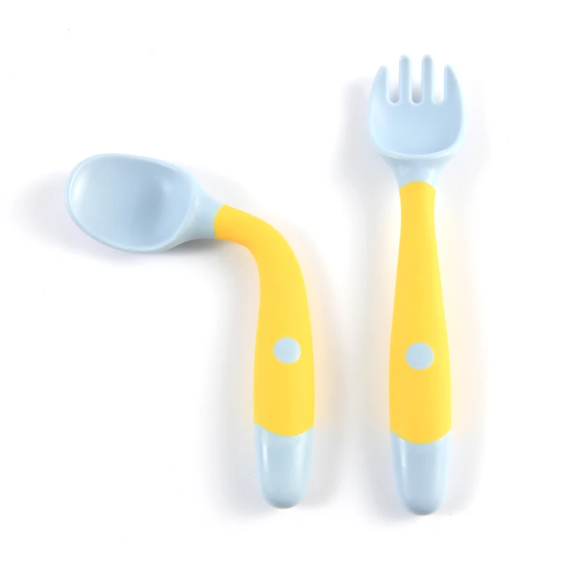 1 pair Silicone Spoon for Baby - Baby Food Eating avis et prix