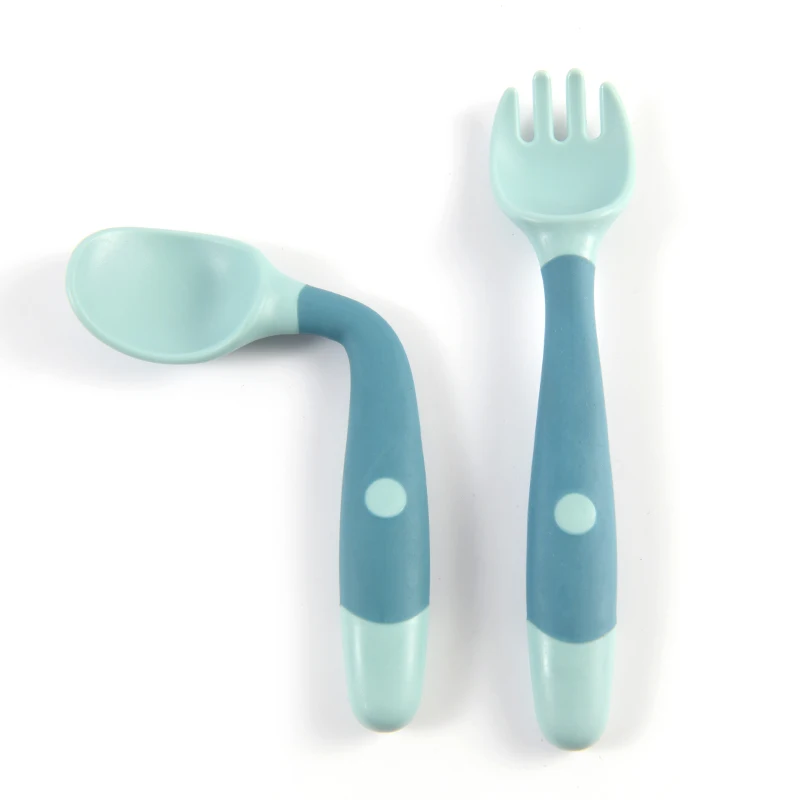1 pair Silicone Spoon for Baby - Baby Food Eating avis et prix