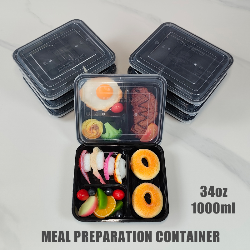 3-Compartment 34 Oz/1000 Ml, 1 - Snack Container Travel avis et prix